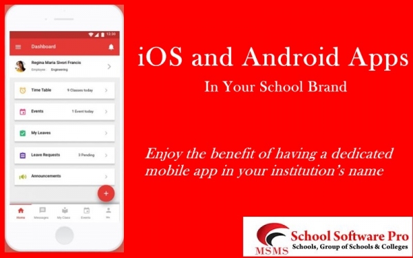 School Software now in Mobile Apps