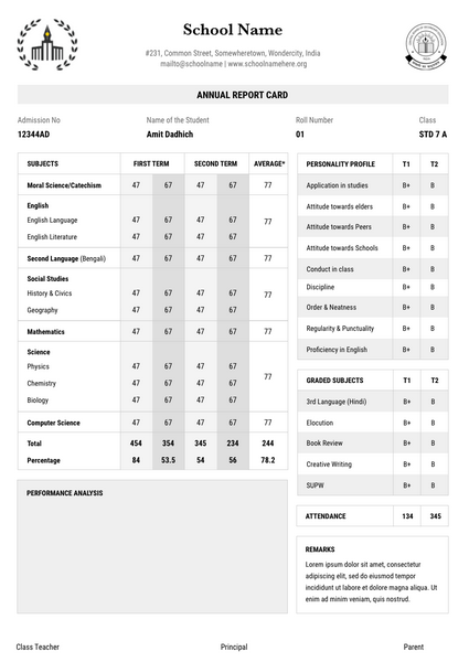 School result software