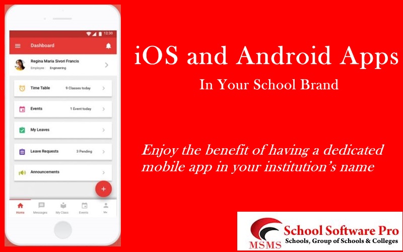 School management Software Mobile App